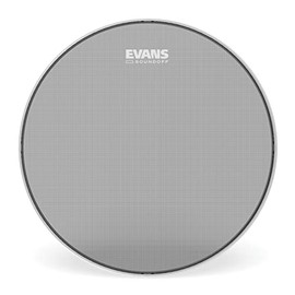 Evans dB Zero Drum Heads - Featuring Single Ply ShockWeave Mesh - Low Volume Drumhead - Drumhead, 18 Inch