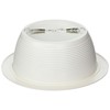6" Stepped Baffle Trim with Plastic Ring for Par30/r30 Line
