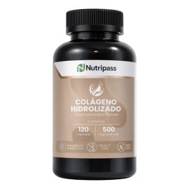 Colágeno Hidrolizado Con Ácido Hialurónico Y Biotina 120 Cap Sin Sabor
