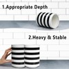 Sunddo Kitchen Utensil Holder, 6.7" Large Utensil Crock, Utensil Holder