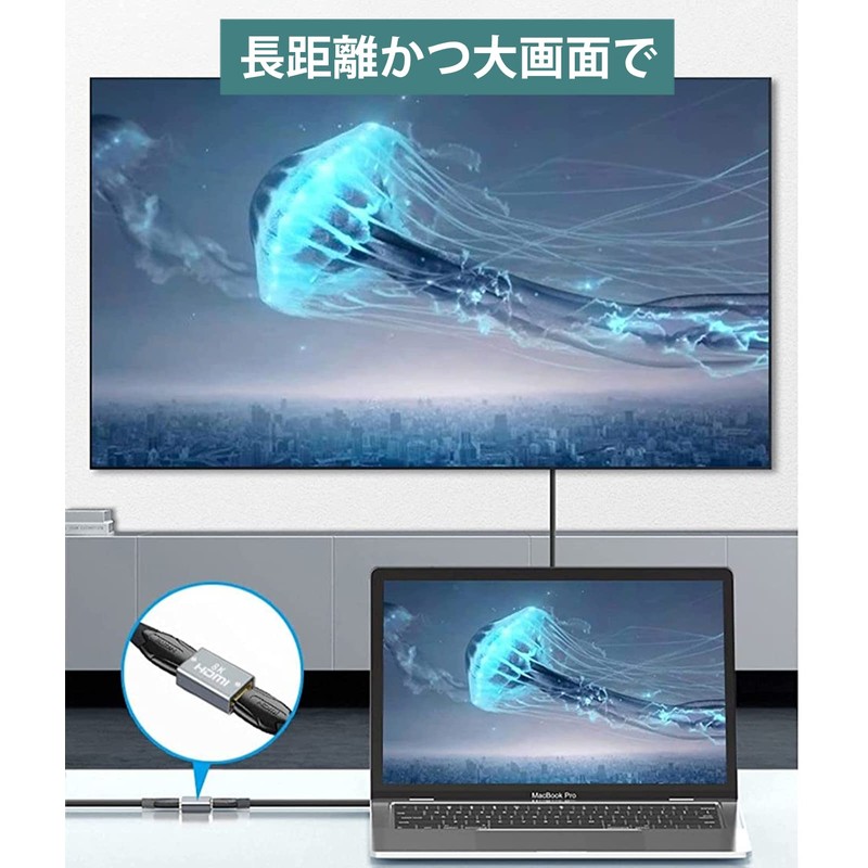 LpoieJun 18Gbps High Speed Extension Connector (Female to Female) to
