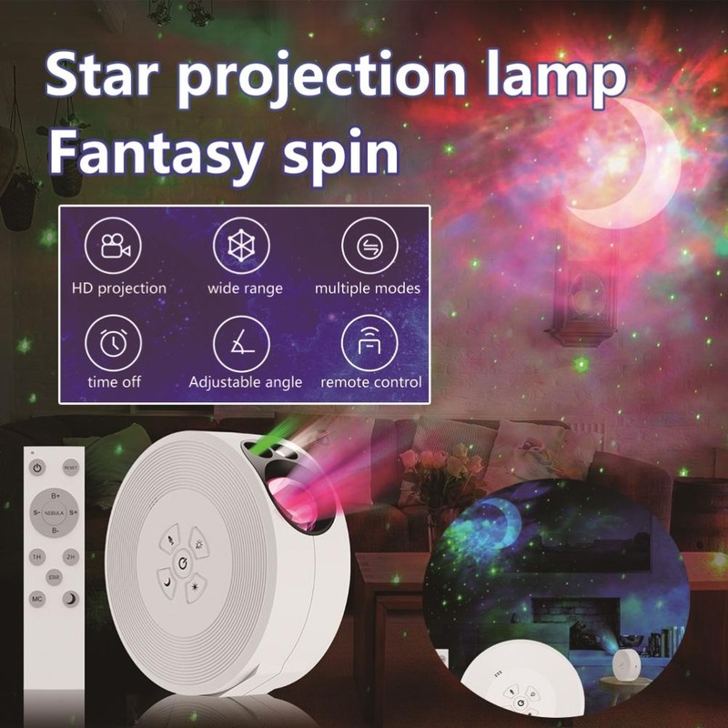 Star Night Light Projector Star Atmospheric Night Light with Remote
