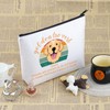 PYOUL Golden Retriever Lover Gift Goldentrovert Makeup Bag Golden Mom