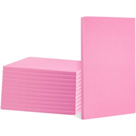 Frienda Frienda 12 Pcs Insulation Foam Board Bulk 12" x 7.5" x 1/2" Xps Foam Sheet Insulation Panel for DIY Crafts Sculpture Modeling Floral Arrangements School Home Office Art(Pink)
