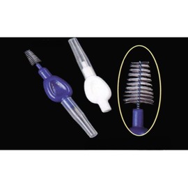 Plasdent 2000L Interdental Brushes 3mm - 7mmm Wide Blue & White Assorted 50/Pk