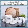 Home Acre Designs Food Storage Containers Set with Lids, Farmhouse