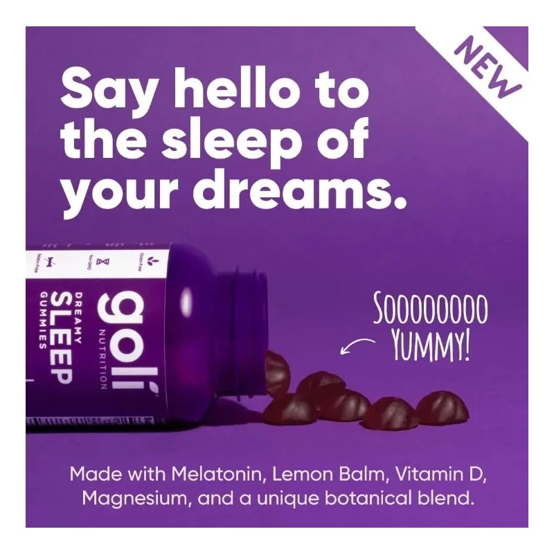 60 Gomitas Goli Nutrition, Sleep Melatonina