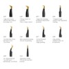 Lash Tweezers for Eyelash Extensions,Precision Fiber Tip for Volume Eyelash
