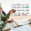 MotiMind Acrylic Pen Organizer Storage Vertical Marker Organizer Acrylic Pen
