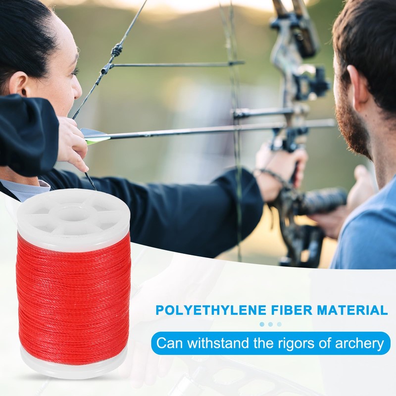 PATIKIL Archery Bow String Serving Thread Jig 131 Yard/120M, 0.02"