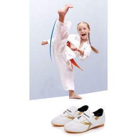 Art Taekwondo Shoes Light Weight Boxing Karate Kung Fu Tai Chi Sneakers,Little Kid 12 M US