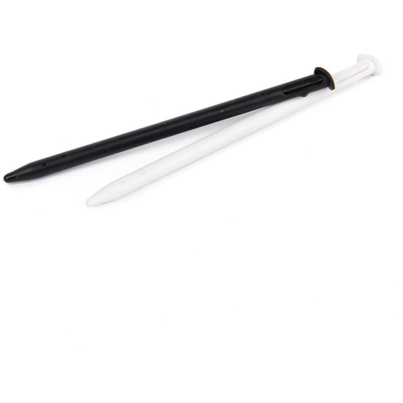 Stylus Pen for 3DS 2 Pack White and Black