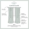 Exclusive Home Curtains Darma Light Filtering Semi-Sheer Linen Rod Pocket
