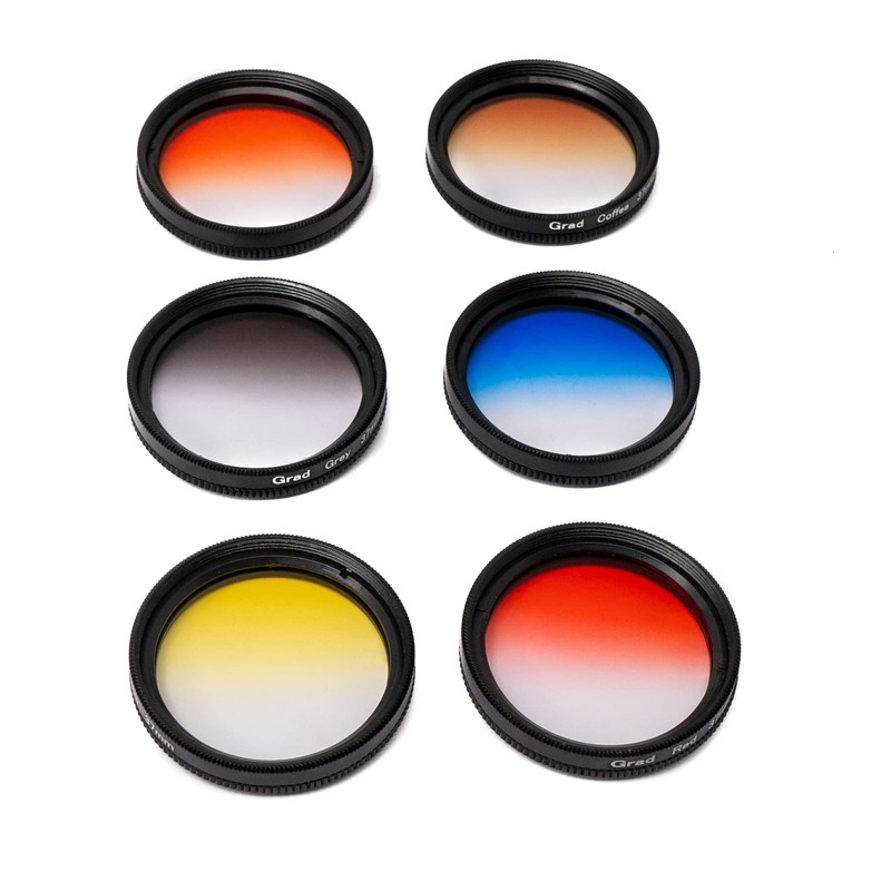 SYSTEM-S Colour Filter Set 37 mm 6 Pieces with Transition