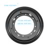 SEHOI 4 Pack 9 Inch Black Lazy Susan Hardware, 360°Rotating