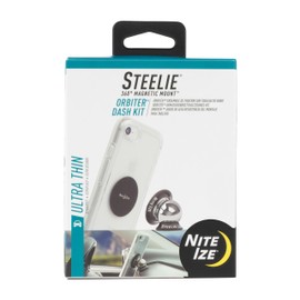 Nite Ize Steelie Orbiter Dash Kit - Magnetic Dashboard Phone Mount - Easy-to-Use & Durable Cell Phone Car Holder