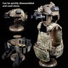 Zhongren Tactical Gear Stand Helmet Display Holder Store Tree Rack