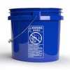 MAGIC BUCKET Wash Bucket for Car Hand Wash Blue 3.5