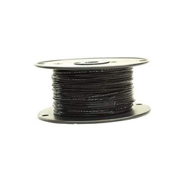 M22759/16-18 Mil-Spec Tefzel Hi-Temp Stranded Wire 18AWG Gauge (10FT, Black)