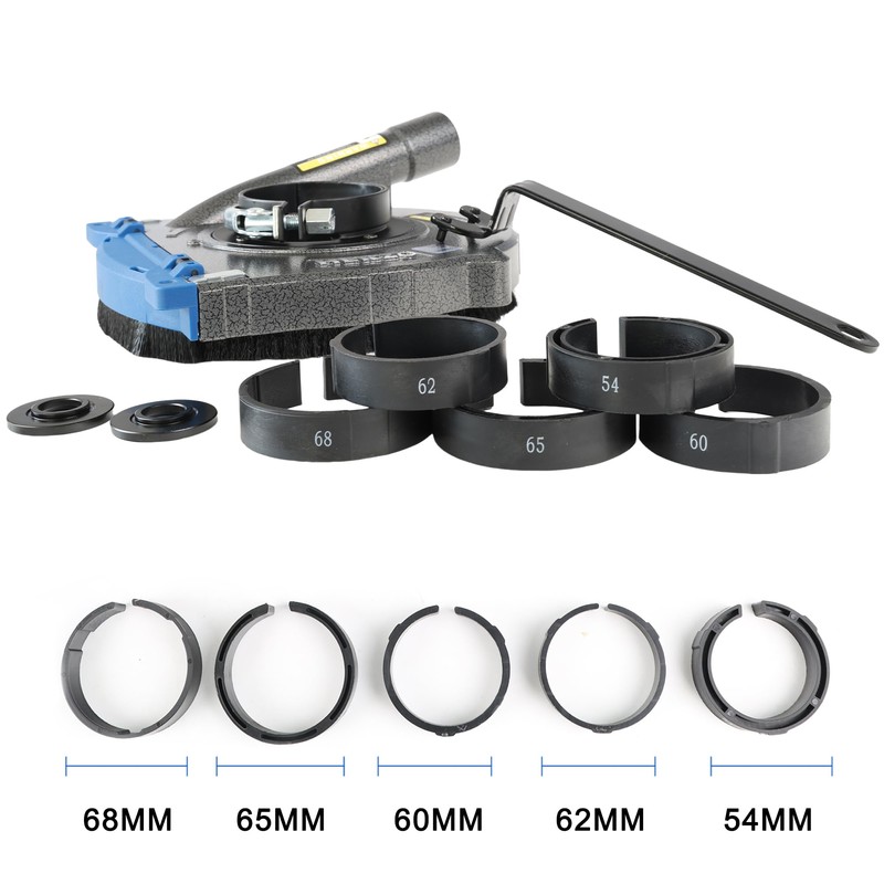 HERZO Aluminum Dust Shroud for Angle Grinder 7 inch