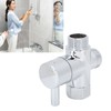 3 Way G1/2 Shower Diverter Valve Copper Shower Arm Diverter