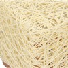 Rattan Table Lamp with LED Bulb USB Powered Decorative Hand