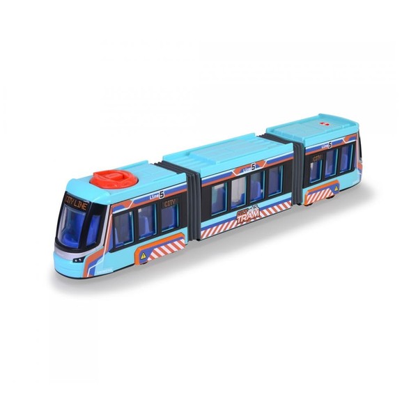 Dickie - Tram Siemens Avenio - Véhicule Roue Libre 42cm - Jouet pour Enfant - Portes Ouvrantes - 203747016