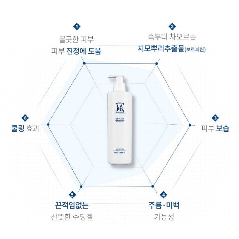 The Lapo Rapomedic Ice Plant Bladder Gel 300ml / 더라포