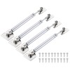 sourcing map 4Pcs Lid Support Hinges, 100N Gas Struts Soft