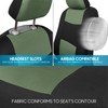 BDK PolyPro Car Seat Covers Full Set in Green on