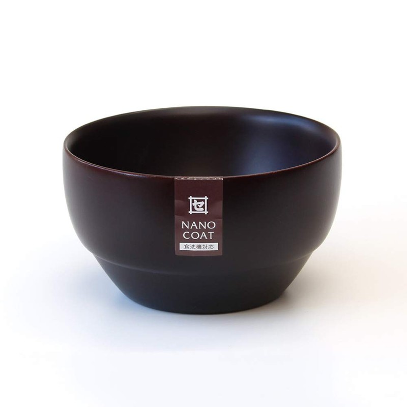 Kishu Lacquerware WR-470205 Kakuda Seibei Shoten Nano Coat Dishwasher Safe