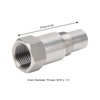 Oxygen O2 Sensor Extension Adapter Spacer Catalytic Converter M18x1.5 Thread