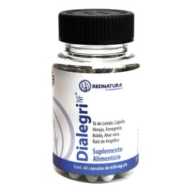 Rednatura Dialegri Lactobacilos Mejora Digestion 60caps Sabor Sin Sabor