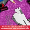 SINGER Needle Threader Assistant - Automatic Hand Sewing Needle Threader