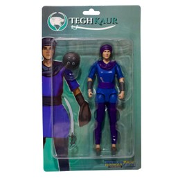 Sikh Action Figure Toy Tegh Kaur Blue Khalsa Toys