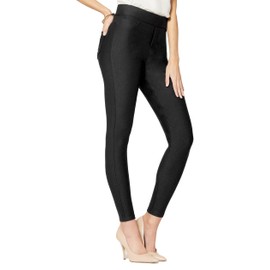 Conceited Dress Pants Women - Stretchy - Tummy Control - All Day Comfort Wear to Work - Womens Dress Pants in Regular and Plus Size - Inspire - Black - Medium