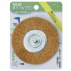 Ichinen Access RELIEF Axial Tip Hexagonal Shaft Wheel Brush Brass