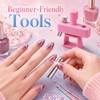 2Pcs Automatic Cat-Eye Nail Magnet for Cat Eye Gel Polish,