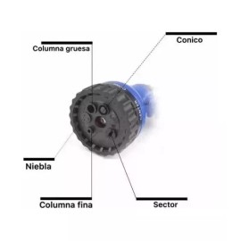 Eco R Manguera Expandible Retráctil Modo Riego Jardín 22.5mts