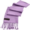 Light Purple Lilac Men's Nepalese Solid Colour Fashion Scarf Scarves