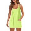 Panadila Athletic Dress for Women Casual Romper Dress Summer Dresses