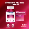 MultiBlue - Colageno Biotina 60 Capsulas Formulado con Vitamina D3,