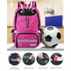 BROTOU Soccer Backpack Sports Bag with Ball Holder and Shoe