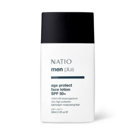 Natio Buy Natio Men Plus Age Protect Face Lotion SPF 50 Plus 60ml Online