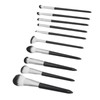 Cosmetic Brush, Skin Friendly High Density 10PCS Makeup Brush Set