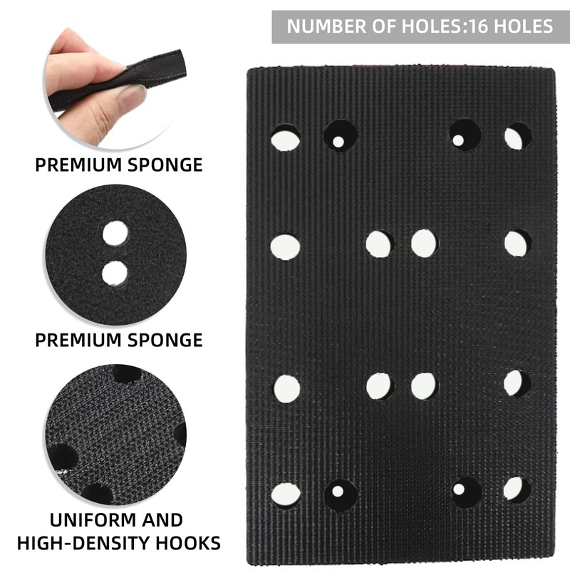 4Pcs Soft Sponge Interface for Pad, for Festool Sanding Pads,