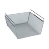 Wenko 53142100 Basket, Matt Silver, 28 x 14 x 23