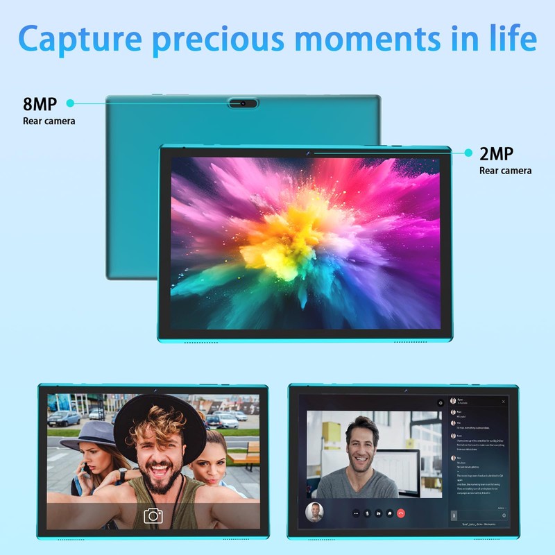 10 inch Tablet with Keyboard 2 in 1 Tablet Android