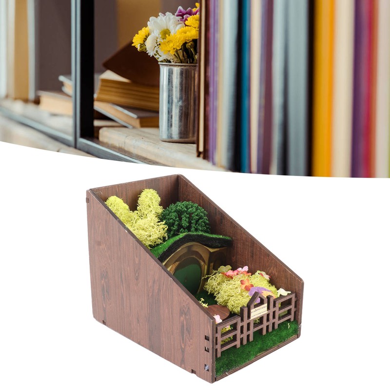 Decorative Bookends Vivid Shape Romantic Flower Petal Slip Resistant Cute