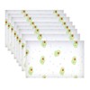 Pack of 8 DIY Cut to Size Fridge Mat, Antibacterial